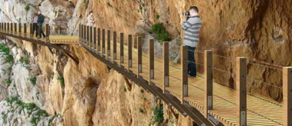 Caminito del Rey, Kongestien, Ardales, El Chorro Kløften,